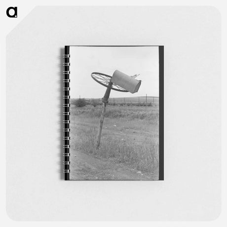アートメモ帳-Oklahoma Tenant Farmer's Mailbox
 - ラッセル リー Memo.