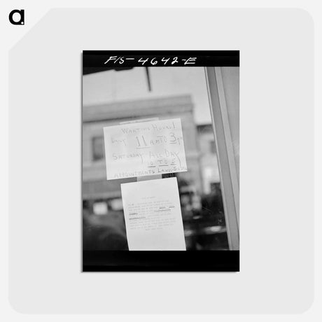 アートポストカード-Sign. San Jose, California
 - ラッセル リー Postcard.