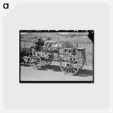アートポストカード-Tank Gang on the Highway
 - ラッセル リー Postcard.