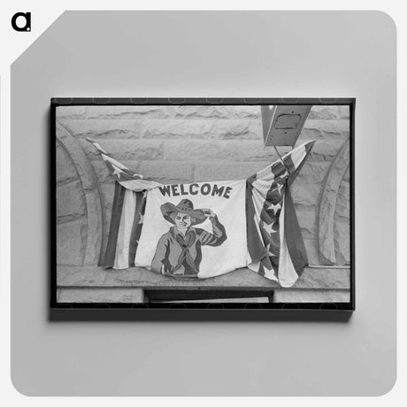 アートパネル-Decorations on the Fourth of July
 - ラッセル リー Canvas.