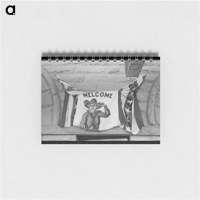 アートメモ帳-Decorations on the Fourth of July
 - ラッセル リー Memo.