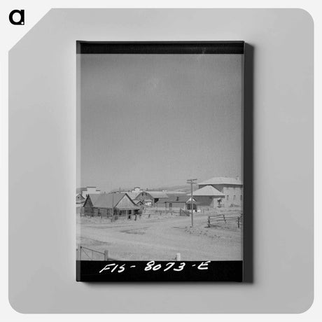 アートパネル-Wisdom, Montana
 - ラッセル リー Canvas.