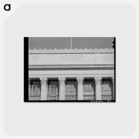 アートポストカード-Courthouse, San Angelo
 - ラッセル リー Postcard.