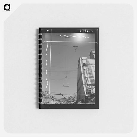 アートメモ帳-Shasta Dam Construction
 - ラッセル リー Memo.