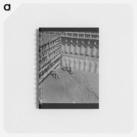 アートメモ帳-Shasta Dam Construction
 - ラッセル リー Memo.