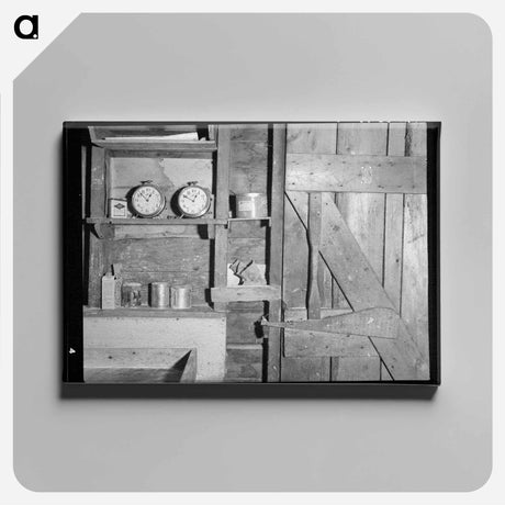 アートパネル-Mess Hall Latch
 - ラッセル リー Canvas.