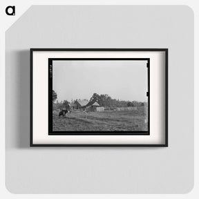 アートポスター-Farmstead Near Crowley
 - ラッセル リー Poster.