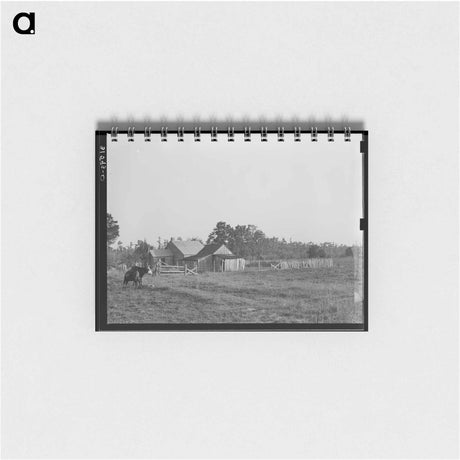 アートメモ帳-Farmstead Near Crowley
 - ラッセル リー Memo.