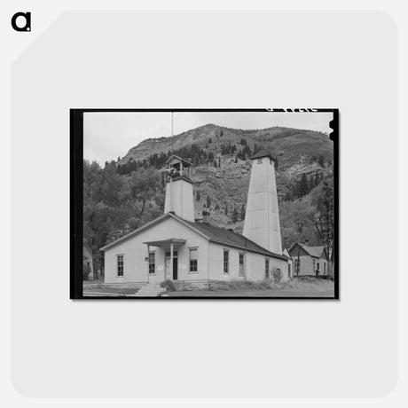 アートポストカード-City Hall, Telluride
 - ラッセル リー Postcard.