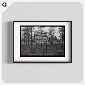アートポスター-Pine Barrens Land Donation
 - ラッセル リー Poster.