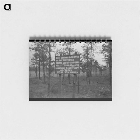 アートメモ帳-Pine Barrens Land Donation
 - ラッセル リー Memo.