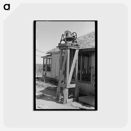 アートポストカード-Cattle Ranch Bell
 - ラッセル リー Postcard.