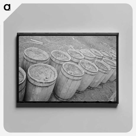 アートパネル-Turpentine Still, State Line, Mississippi
 - ラッセル リー Canvas.