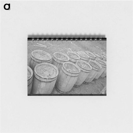 アートメモ帳-Turpentine Still, State Line, Mississippi
 - ラッセル リー Memo.