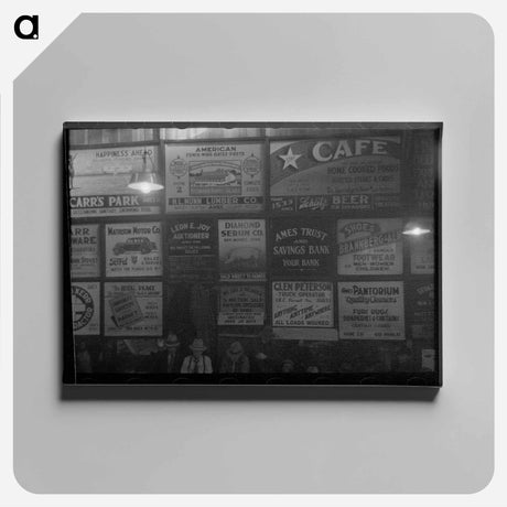 アートパネル-Livestock Hall Advertising
 - ラッセル リー Canvas.