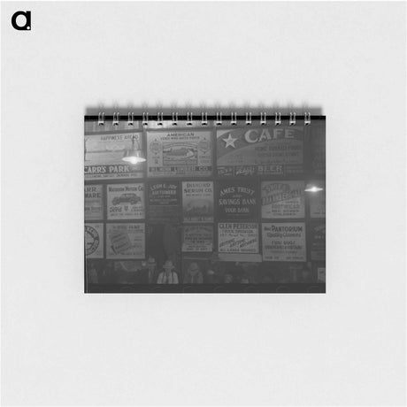 アートメモ帳-Livestock Hall Advertising
 - ラッセル リー Memo.