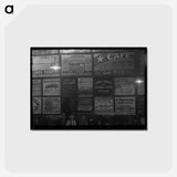 アートポストカード-Livestock Hall Advertising
 - ラッセル リー Postcard.