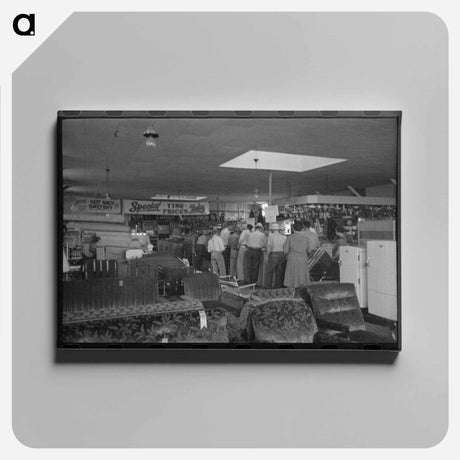 アートパネル-United Producers Cooperative Store Interior
 - ラッセル リー Canvas.
