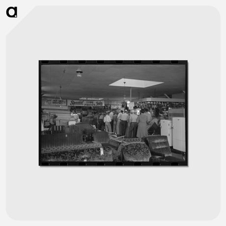 アートポストカード-United Producers Cooperative Store Interior
 - ラッセル リー Postcard.