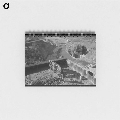 アートメモ帳-Shasta Dam Construction
 - ラッセル リー Memo.