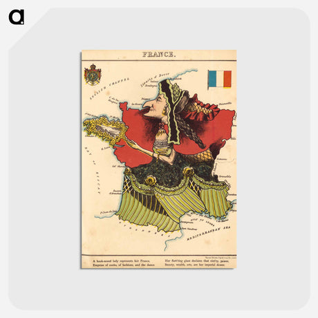 アートポストカード-France
 - ボストン公共図書館 Postcard.