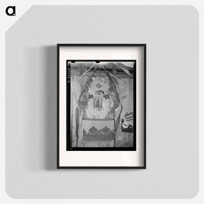 アートポスター-Shrine in Mexican House
 - ラッセル リー Poster.