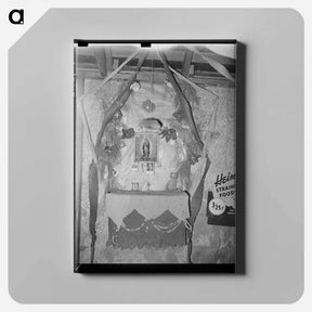 アートパネル-Shrine in Mexican House
 - ラッセル リー Canvas.