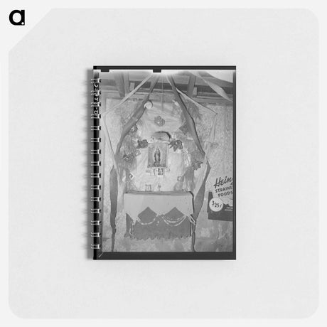 アートメモ帳-Shrine in Mexican House
 - ラッセル リー Memo.