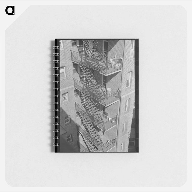 アートメモ帳-Rear Stairs, L Street
 - ラッセル リー Memo.
