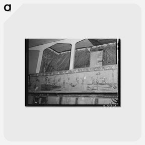 アートポストカード-Bird Cage Theater Boxes
 - ラッセル リー Postcard.