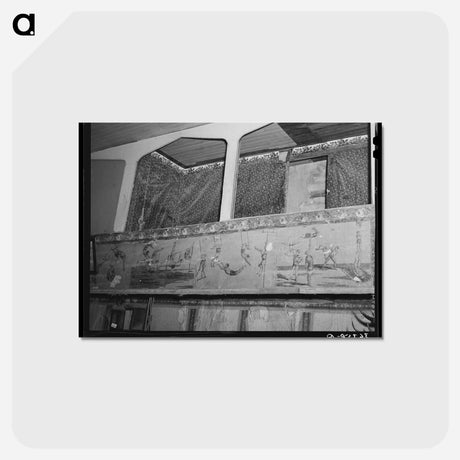 アートポストカード-Bird Cage Theater Boxes
 - ラッセル リー Postcard.