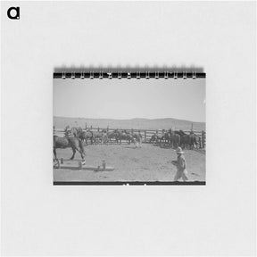 アートメモ帳-Cowboys at Marfa Ranch
 - ラッセル リー Memo.