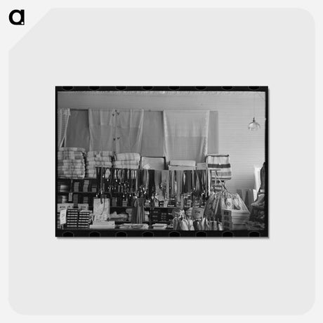 アートポストカード-General Store, Ray, North Dakota
 - ラッセル リー Postcard.