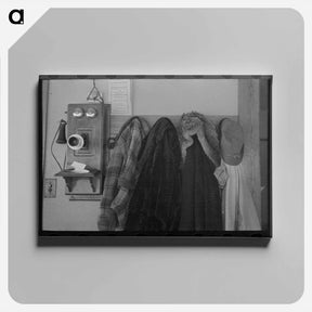 アートパネル-Garments Near Dickens
 - ラッセル リー Canvas.