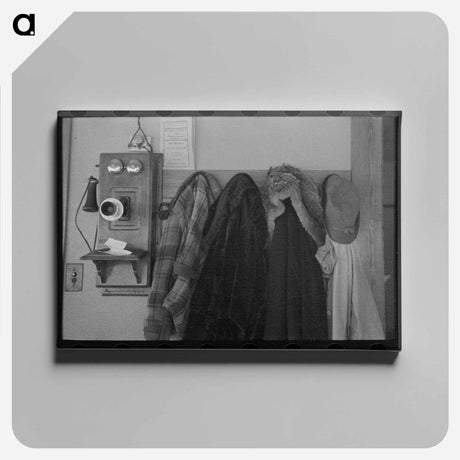 アートパネル-Garments Near Dickens
 - ラッセル リー Canvas.