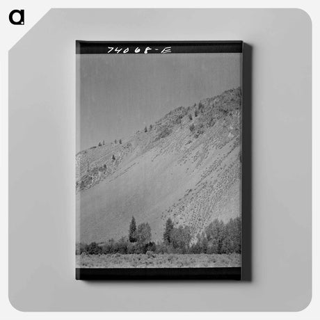 アートパネル-Salmon River Valley
 - ラッセル リー Canvas.