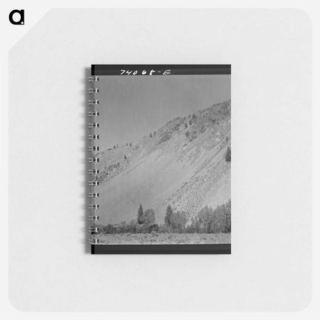 アートメモ帳-Salmon River Valley
 - ラッセル リー Memo.