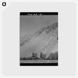 アートポストカード-Salmon River Valley
 - ラッセル リー Postcard.