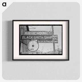 アートポスター-Blacksmith Shop, San Antonio
 - ラッセル リー Poster.