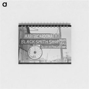 アートメモ帳-Blacksmith Shop, San Antonio
 - ラッセル リー Memo.