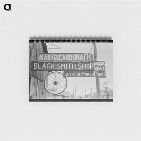 アートメモ帳-Blacksmith Shop, San Antonio
 - ラッセル リー Memo.
