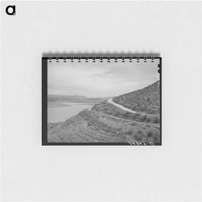 アートメモ帳-Roosevelt Dam Reservoir
 - ラッセル リー Memo.