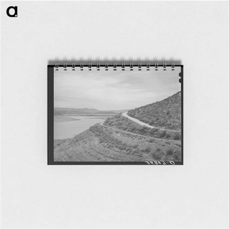 アートメモ帳-Roosevelt Dam Reservoir
 - ラッセル リー Memo.