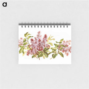 アートメモ帳-Purple Lilacs Study
 - ボストン公共図書館 Memo.