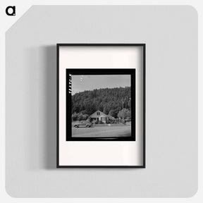 アートポスター-House in a Lumbering Center
 - ラッセル リー Poster.