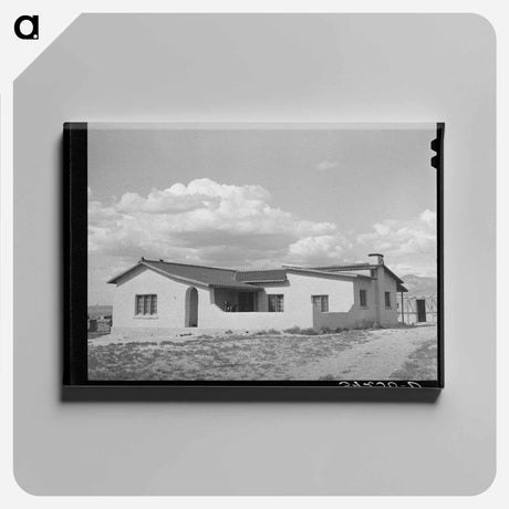 アートパネル-Taos Home
 - ラッセル リー Canvas.