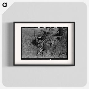 アートポスター-Farmer Plowing, Amimas River Valley
 - ラッセル リー Poster.