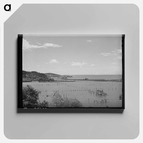 アートパネル-Waterfront, Astoria, Oregon
 - ラッセル リー Canvas.