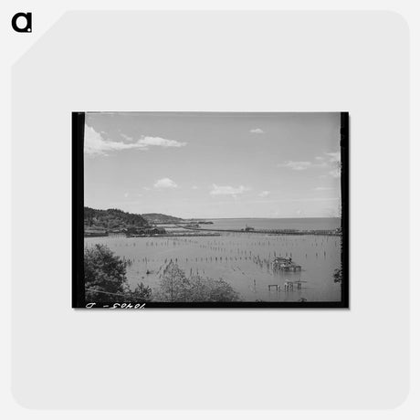 アートポストカード-Waterfront, Astoria, Oregon
 - ラッセル リー Postcard.