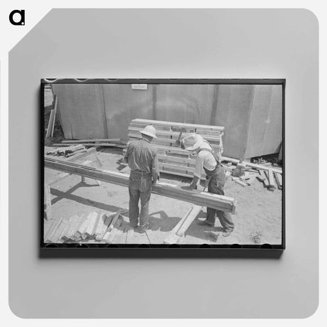 アートパネル-House Plant, Jig, and Missouri Farms
 - ラッセル リー Canvas.